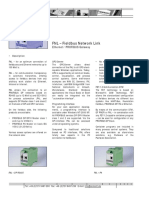 FNL - Fieldbus Network Link: Ethernet / PROFIBUS Gateway