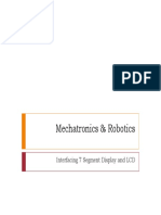 Interfacing 7 Segment Display and LCD