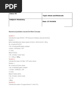 Lewis Dot Structure Practice Worksheet | PDF
