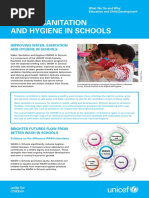 Water, Sanitation and Hygiene in Schools