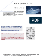 Chap 4 - Motion of Particels in Fluid