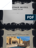 Heritage Hotel: Case Study