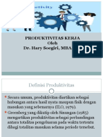 PRODUKTIVITAS