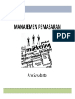 Manajemen Pemasaran - Sumary PDF