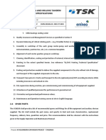 Cane Preparation and Milling Tandem Technical Specifications