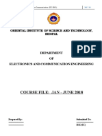 Advanced Communication Systems Course File