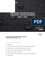 Rising Opportunity in Technical Textiles 2020-2026