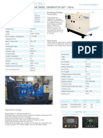GVP - S165 Diesel Generator Set / 50Hz: Emergency Standby Power (ESP)