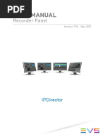 User Manual: Recorder Panel