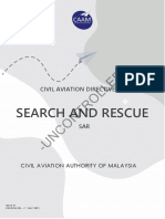 Malaysian Civil Aviation Directive on Search and Rescue Operations