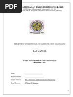 EC8462 LIC Lab Manual 