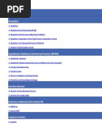 OpenText Product Compatibility Matrix (Current Maintenance)