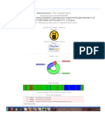 QUALITY MANAGEMENT ASSURANCE FOR SOFTWARE PROJECT IN VECTORFORM SOFTWARE PVT. LTD