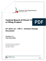 ITR2 Schema Change Document AY 2021 V1.1