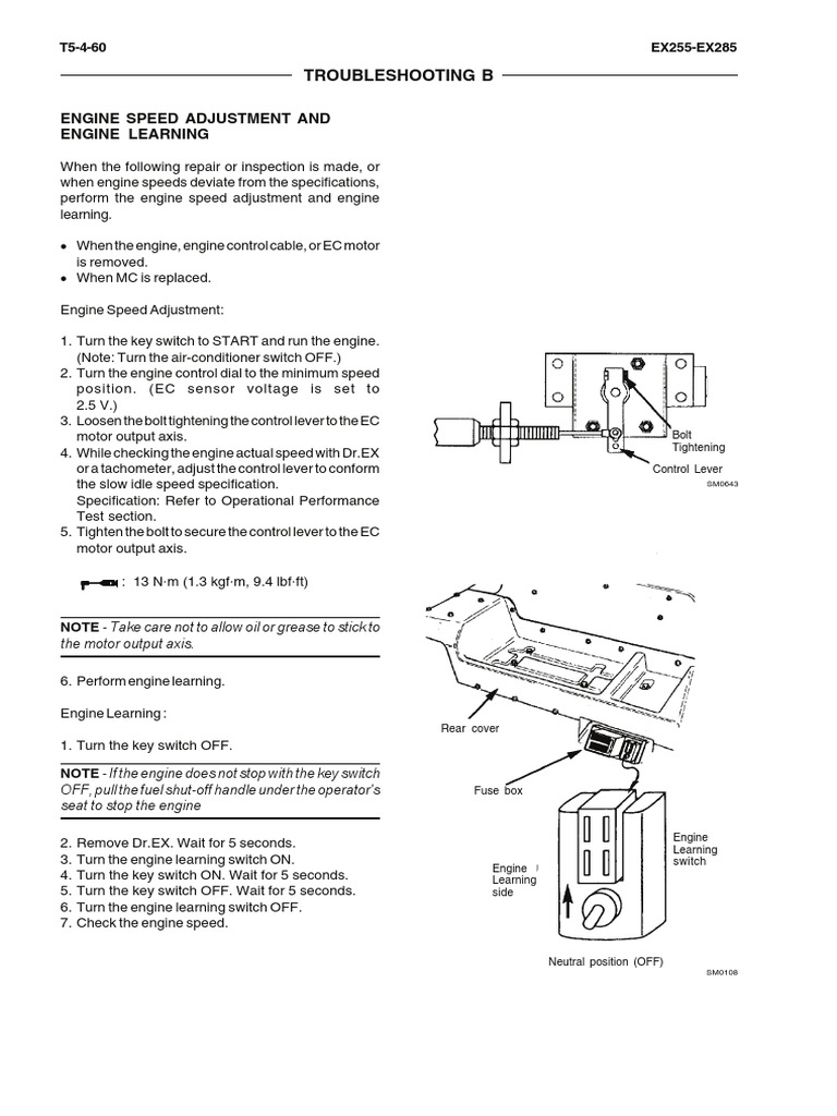 Engine Speed Adjustment | PDF | Machines | Vehicles