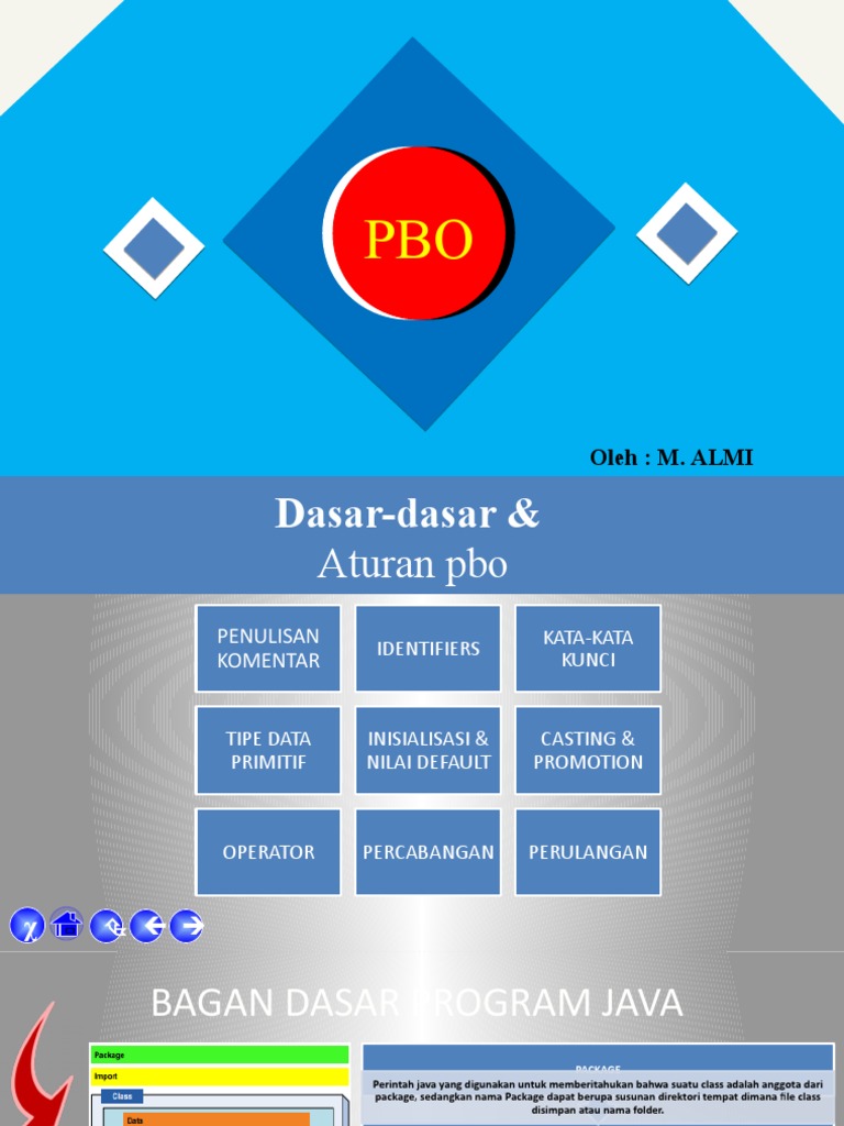 Materi 2 - Dasar-Dasar & Aturan PBO | PDF