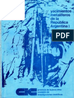 Yacimientos Metalíferos de La República Argentina: Victorio Angelelli