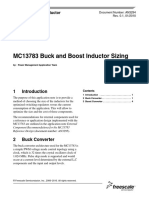 MC13783 Buck and Boost Inductor Sizing: Application Note