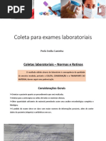 Coleta para Exames Laboratoriais