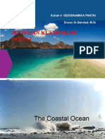 Jenis Dan Klasifikasi Pantai: Kuliah 4 Geodinamika Pantai Dosen DR - Bahdad, M.Si