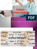 4.syarat Hypnotherapy
