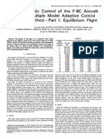 Paper - 1977 - The Stochastic Control of The F-8C Aircraft Using A Multiple Model Adaptive Control Part I - Michael Athans