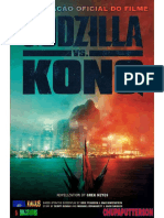 Godzilla vs Kong Novelização GKD