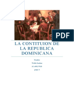 La Contituion de La Republica Dominicana