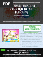 Material para La Oración de La Mañana Semana Xi