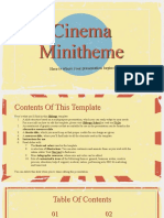 Cinema Minitheme by Slidesgo