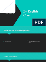 2nd English Class
