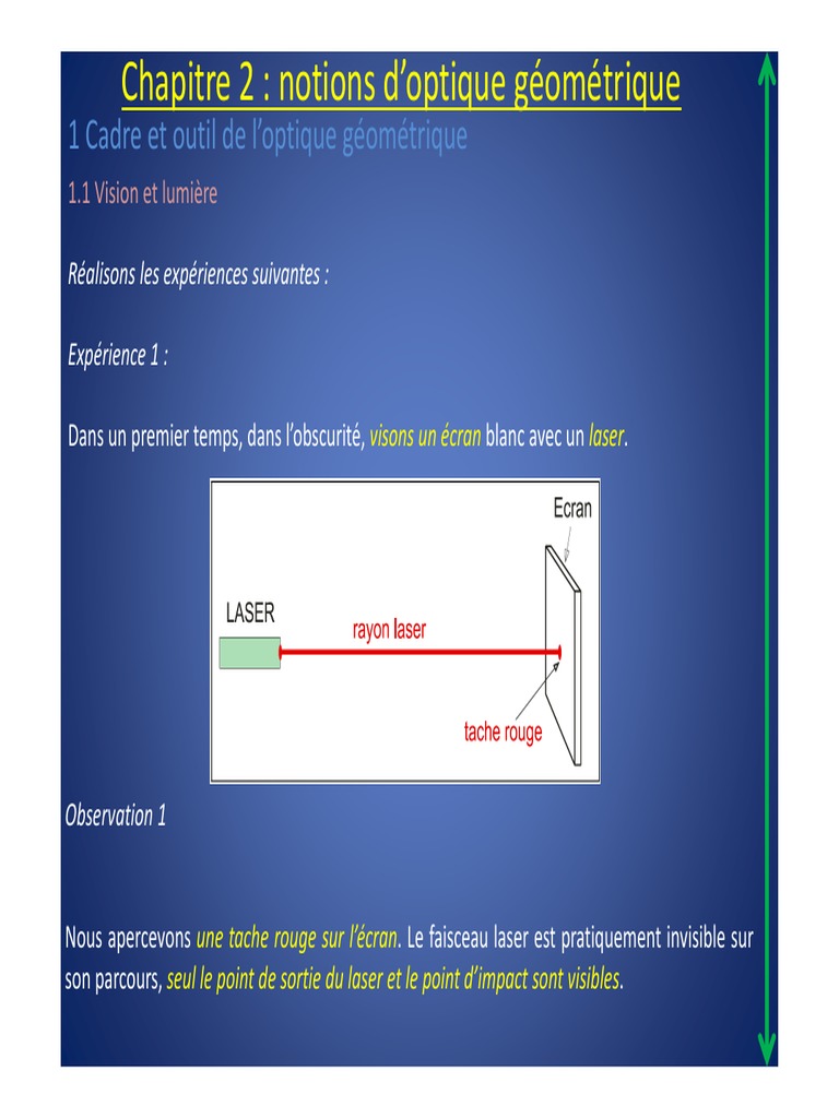Comment Indiquer Sur Un Schéma Que Plusieurs Mesures Sont Identiques Optique Chapitre 2 | PDF | Réfraction | Indice de réfraction