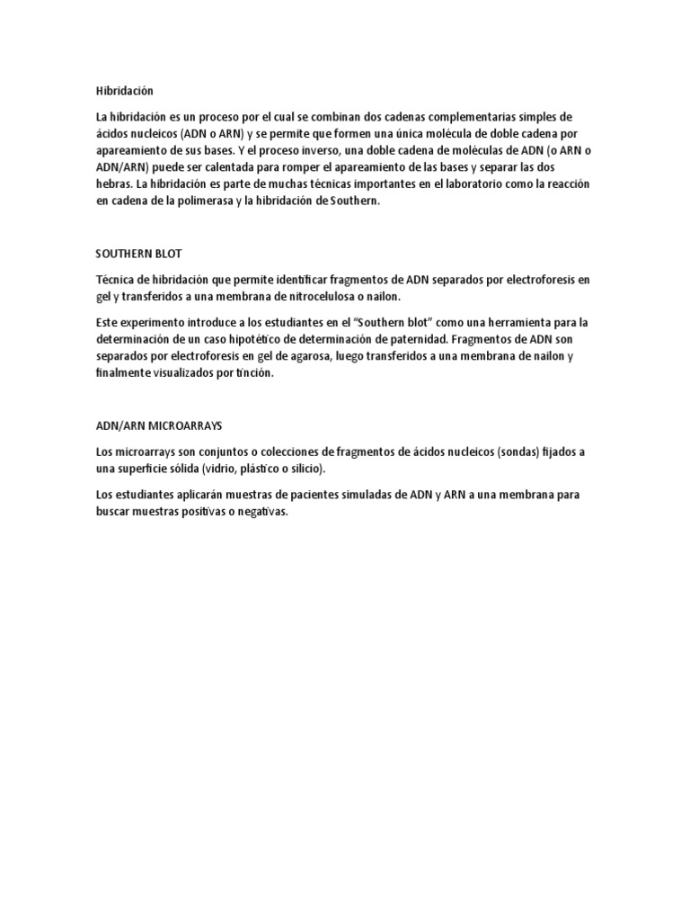 Hibridaci n PDF