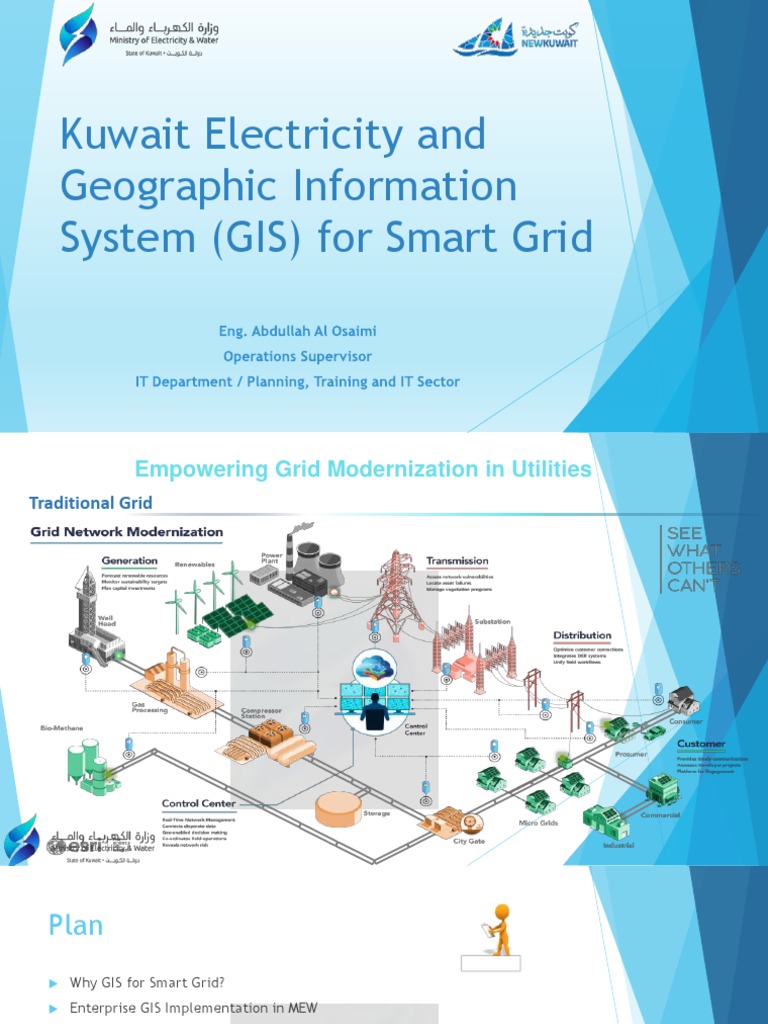 Kuwait Electricity and Geographic Information System (GIS) For Smart Grid PDF Smart Grid