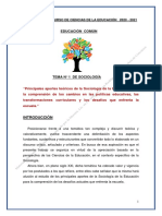 TEMA N° 1 DE SOCIOLOGÍA  - ED. COMÚN - PERÍODO 2020- 2021 - REVISADO (1)