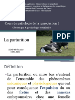 Cours de Pathologie de La Reproduction I Parturition