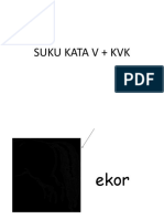 Suku Kata V + KVK