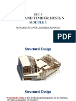 Steel and Timber Design: Prepared By: Engr. Zandhra Bandong