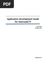 Download 2010App Development Guide for InternetTVV109 by Lo S SN51800086 doc pdf