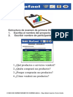 6.-Estructura de Examen de Emprendimiento Empresarial