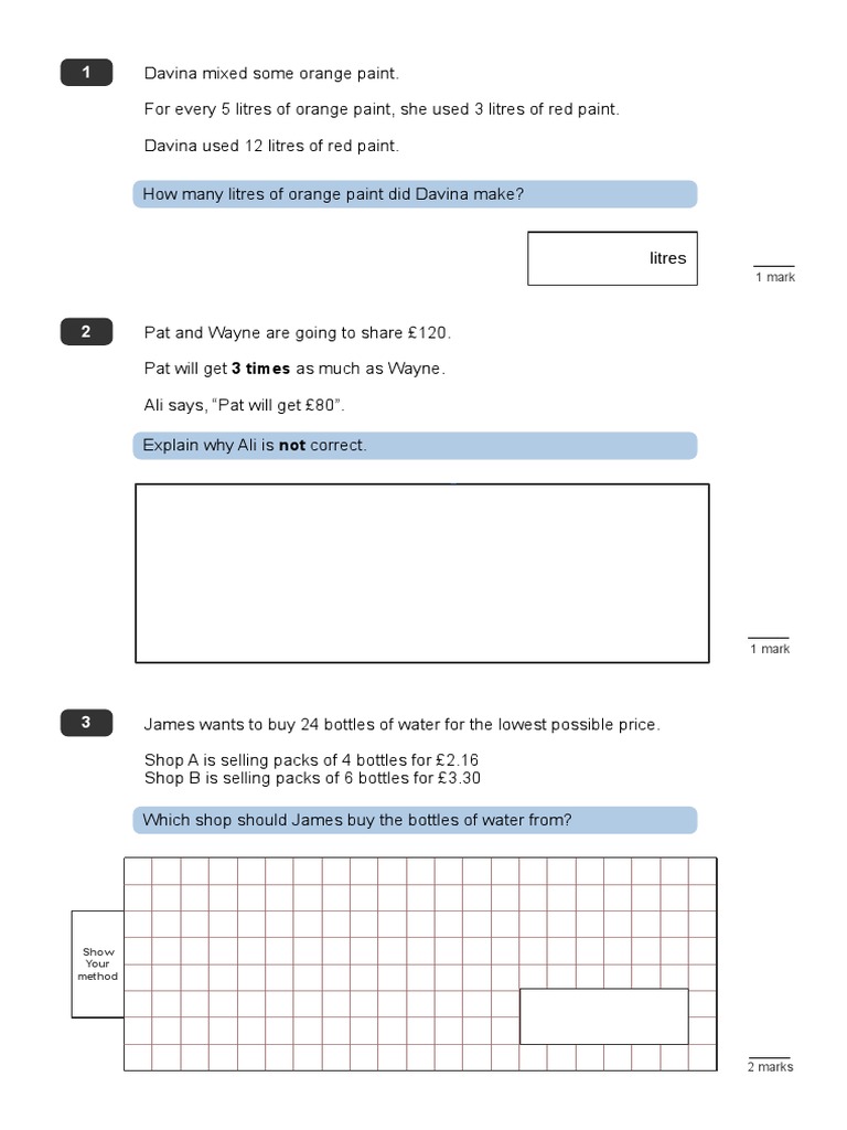 R1 Relative Sizes and Similarity SP PDF
