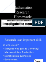 Research homework question Assembly PPT