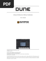 DUNE Manual