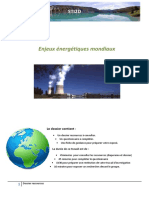 Dossier Ressources enjeux énergétiques