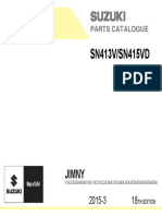 (TM) Suzuki Catalogo de Piezas Suzuki Jimny 2015 en Ingles