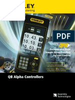 QB Alpha Controllers: Performance From Simple Error-Proofing To Line Control