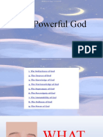The Powerful God