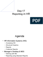 Day-17 Reporting: in HR