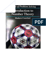 Introduction To Number Theory - Mathew Crawford