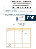 2.QUÍMICA 3°y4º - Miercoles 07-07-2021 - CONFIGURACIÓN ELECTRÓNICA